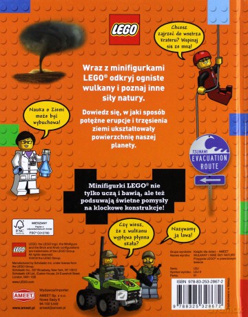 LEGO Wulkany i inne siły natury [KSIĄŻKA]
