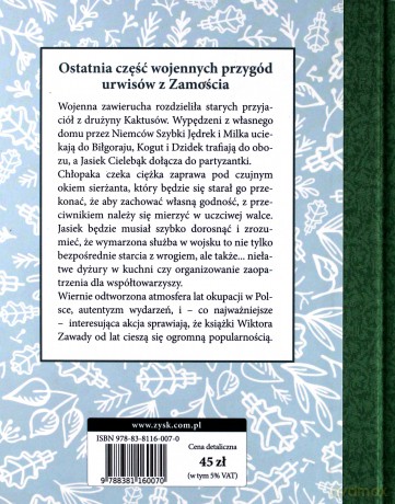 Leśna szkoła strzelca Kaktusa - Wiktor Zawada, Ludwik Paczyński [KSIĄŻKA]