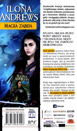 Magia zabija. Seria z Kate Daniels (Tom 5) - Ilona Andrews [KSIĄŻKA]