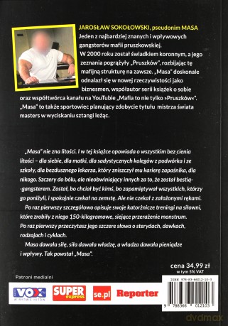 Masa. Jak stałem się bestią. Od pakera do gangstera [KSIĄŻKA]