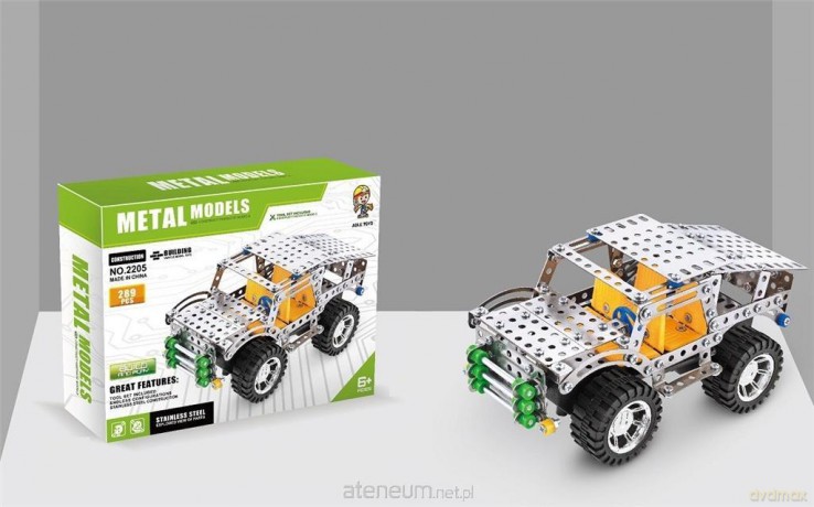 Metalowe klocki konstrukcyjne Jeep [KLOCKI]