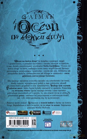Ocean na krańcu drogi - Nail Gaiman [KSIĄŻKA]