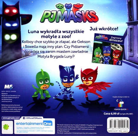 Pidżamersi 2. Uratować motyle! [KSIĄŻKA]