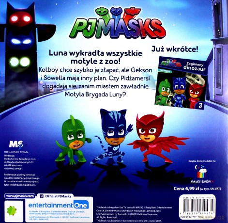 Pidżamersi 2. Uratować motyle! [KSIĄŻKA]