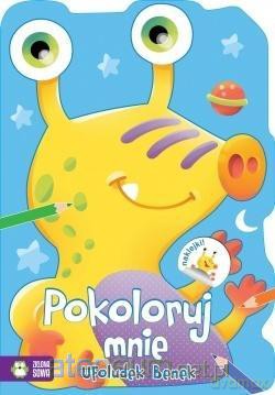 Pokoloruj mnie. Ufoludek Benek. Kolorowanka [KSIĄŻKA]