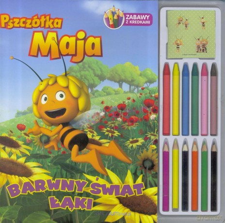 Pszczółka Maja. Barwny świat łąki [KSIĄŻKA]