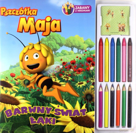 Pszczółka Maja. Barwny świat łąki [KSIĄŻKA]