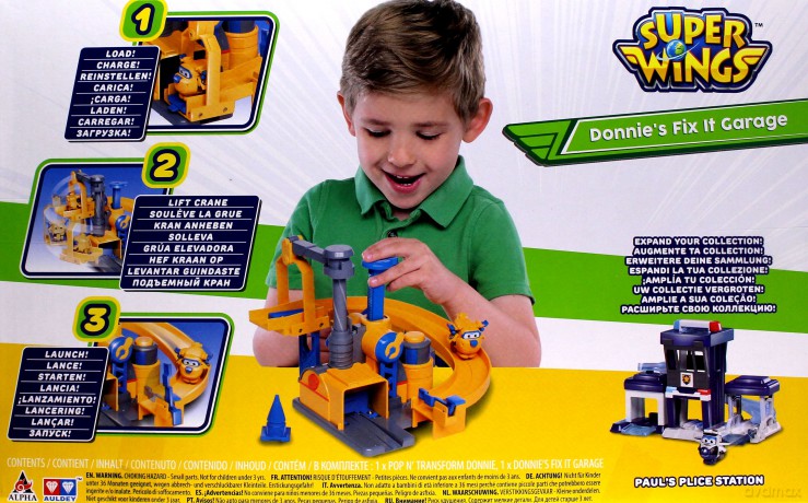 Super Wings Warsztat Donnie'go [FIGURKA]