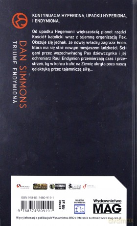Triumf Endymiona. Cykl Hyperion (Tom 4) - Dan Simmons [KSIĄŻKA]