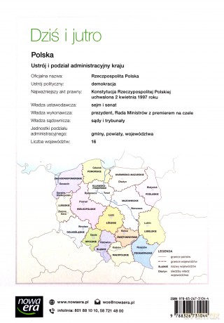 WOS Szkoła podstawowa 8 Dziś i jutro Podręcznik [KSIĄŻKA]