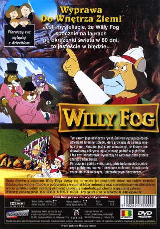 Willy Fog - Wyprawa do wnętrza Ziemi [DVD]