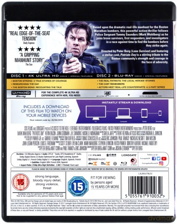 Patriots Day [Blu-Ray 4K]+[Blu-Ray]
