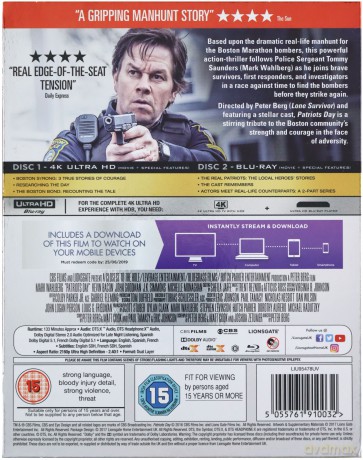 Patriots Day [Blu-Ray 4K]+[Blu-Ray]
