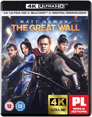 Wielki Mur [Blu-Ray 4K]+[Blu-Ray]