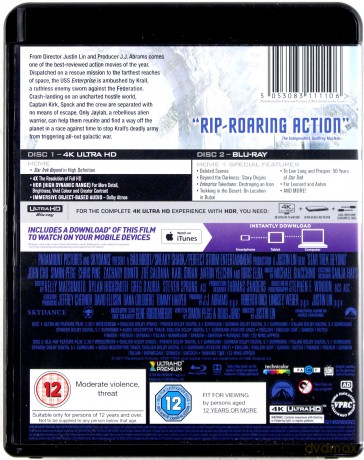 Star Trek Beyond [Blu-Ray 4K]+[Blu-Ray]