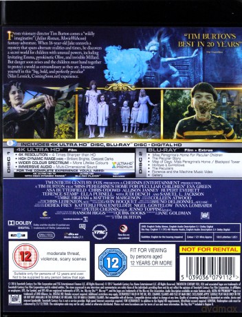 Miss Peregrines Home For Peculiar Children [Blu-Ray 4K]+[Blu-Ray]