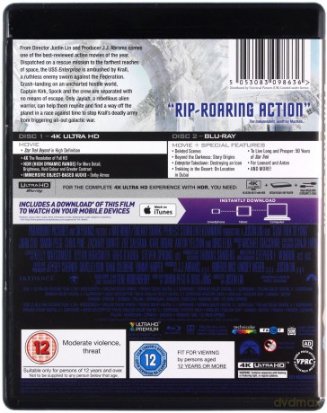 Star Trek Beyond (Star Trek: W nieznane) [Blu-Ray 4K]+[Blu-Ray]