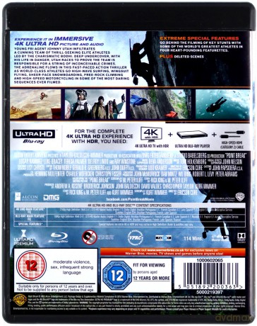 Point Break [Blu-Ray 4K]+[Blu-Ray]