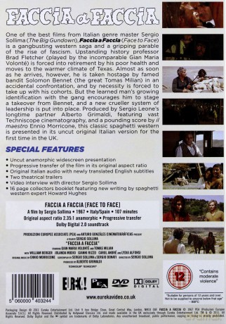Faccia A Faccia [DVD]