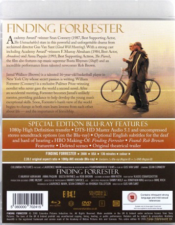 Finding Forrester [Blu-Ray]+[DVD]