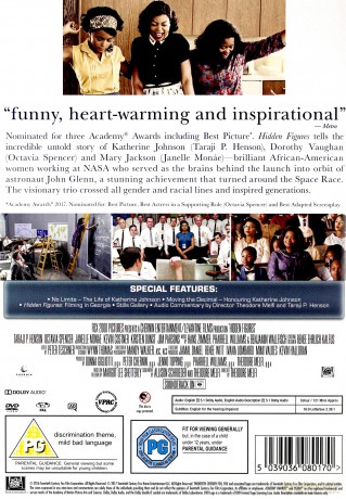 Hidden Figures (Ukryte działania) [DVD]