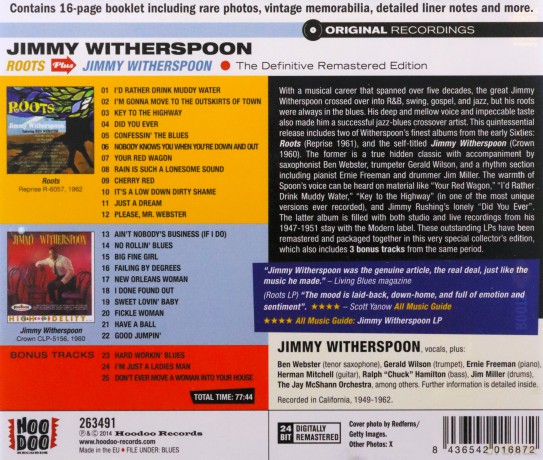 Jimmy Whiterspoon: Roots [CD]