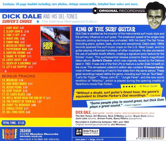 Dick Dale: Surfers Choice [CD]