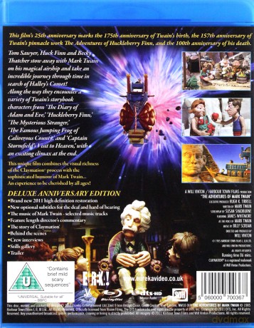 The Adventures Of Mark Twain [Blu-Ray]