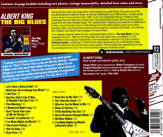 Albert King: The Big Blues [CD]