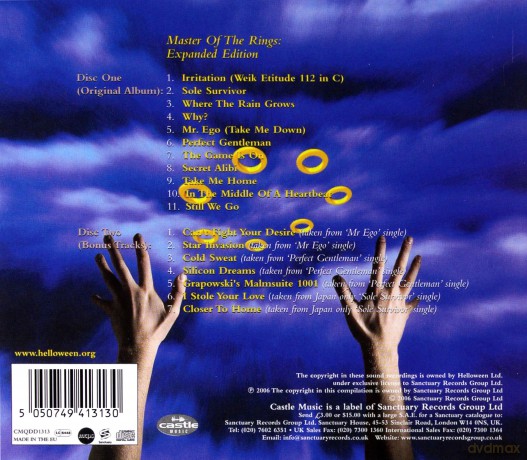 Helloween: Master Of The Rings [2CD]