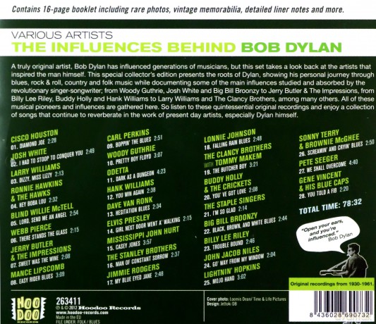 The Influences Behind Bob Dylan [CD]