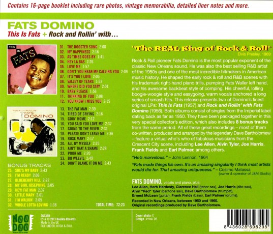 Fats Domino: This Is Fats [CD]