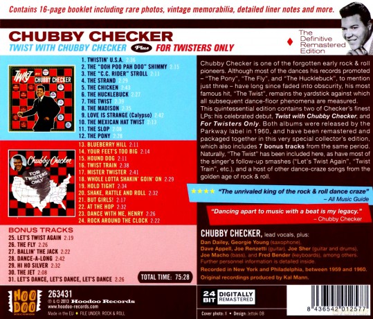 Chubby Checker: Twist With Chubby Checker [CD]