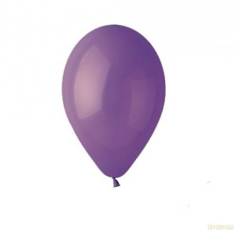 Balon pastelowy Fioletowy G90/08