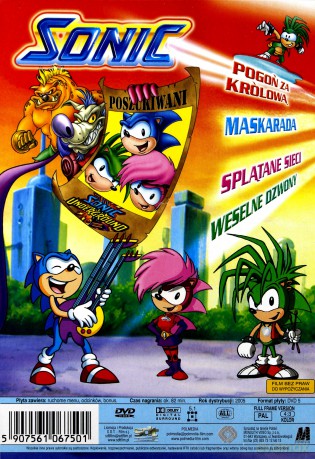 Sonic - Pogoń za Królową [DVD]