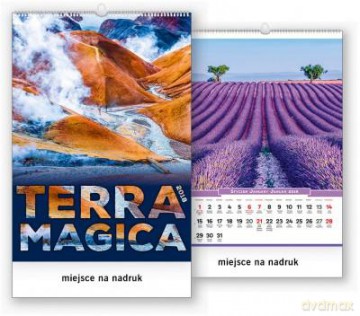 Kalendarz ścienny wieloplanszowy 2018 Terra Magica [KALENDARZ]
