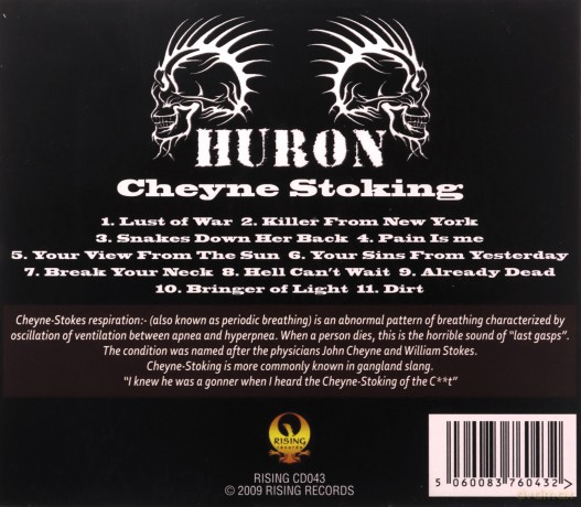 Huron: Cheyne Stoking [CD]