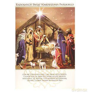 Karnet PG-1088 Boże Narodzenie
