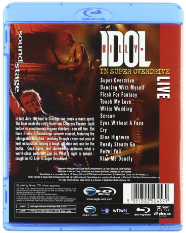 Billy Idol: In Super Overdrive Live [Blu-Ray]