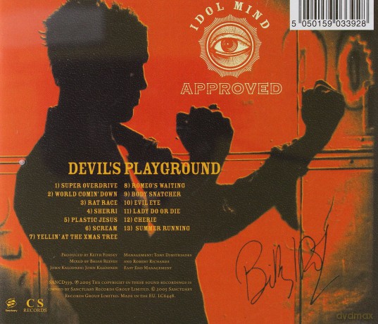 Billy Idol: Devil's Playground [CD]