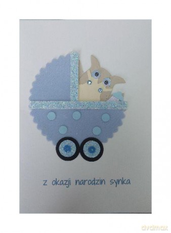 Karnet urodzinowy dla synka AGC1010001