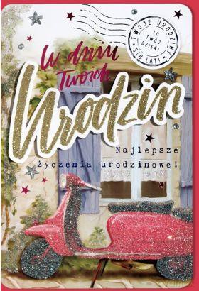 Karnet urodzinowy HM-200-1331