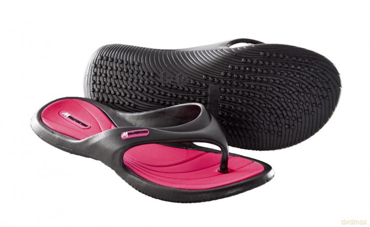Klapki Finger Soft P 232828 rozmiar 37 czarno-różowe [SPORT]