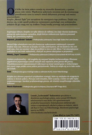Mental Edge - Leszek Lechrumski Badurowicz [KSIĄŻKA]