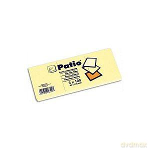 Notes samoprzylepny 3x100 50x120 mm żółty