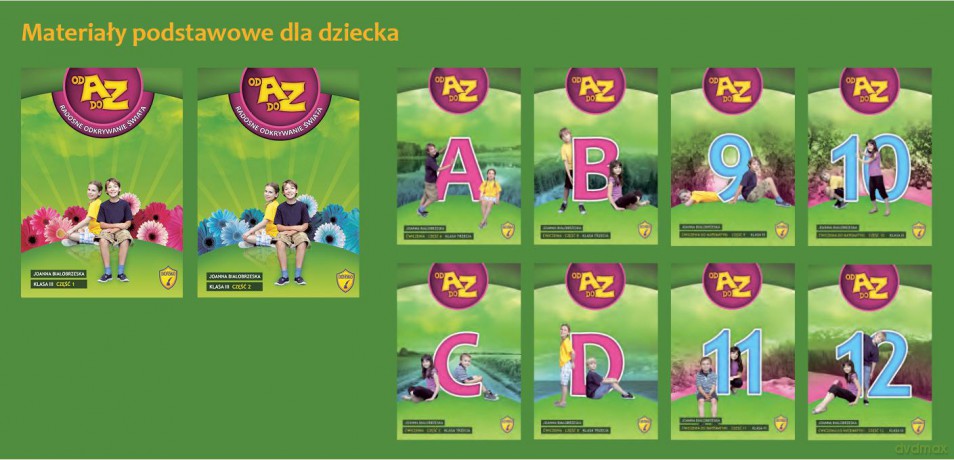 Od A do Z klasa 3 BOX Edukacja wczesnoszkolna - Joanna Białobrzeska [KSIĄŻKA]