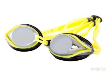 Okulary pływackie Custom Mirror 200,59 żółte [SPORT]