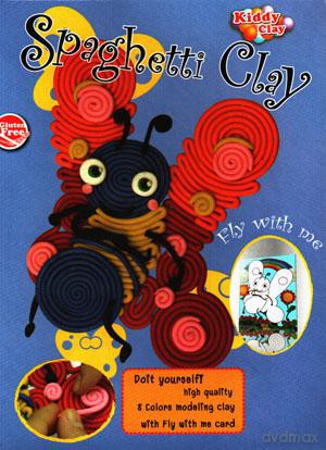 Plastelina kreatywna Spaghetti Kiddy Clay Motyl