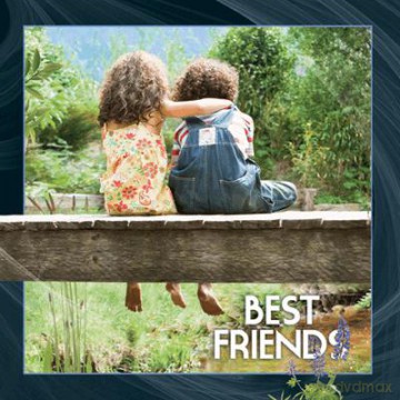 Pocztówka 3D Best friends