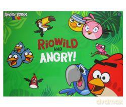 Podkładka laminowana Angry Birds Rio